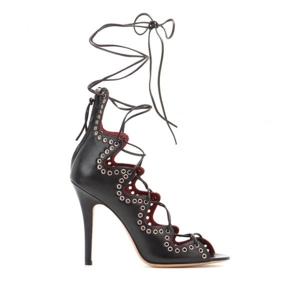 Isabel Marant lace up heels 39 - Picture 1 of 8